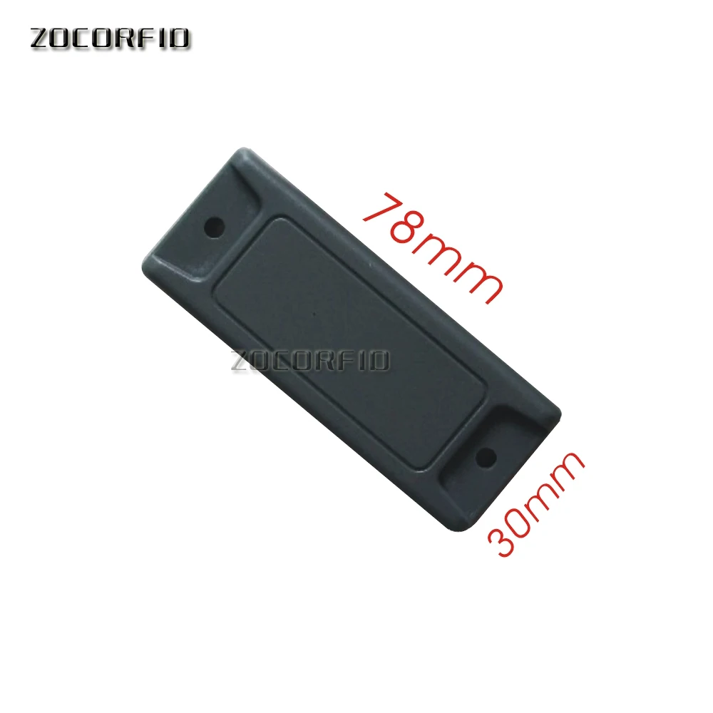 

100pcs/lot 860~960Mhz ABS rfid uhf anti metal tag with Alien H3 chip read range 0~8m for warehouse management