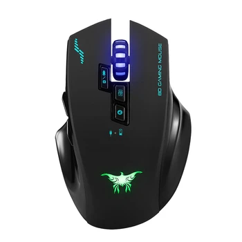 

gaming mice USB game system unit LED Light 2.4GHz 2400DPI Mouse Wireless and Wired for Working PC gamer laptop accessories