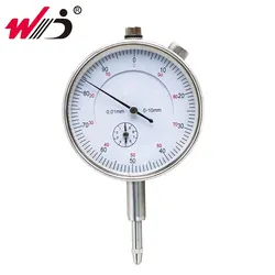 0.01mm 0-10mm Dial Indicator Gauge precision dial indicator 0.01 mm measuring tools