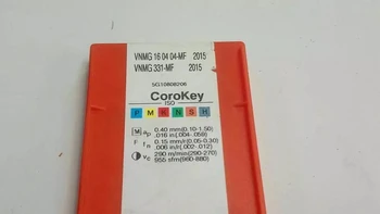 

10PCS CARBIDE INSERTR VNMG160404-MF 2015