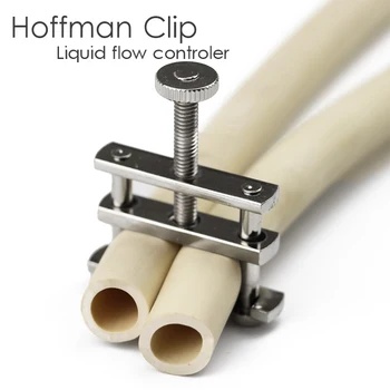 

Lab Hoffman Tubing Clip Clamp Screw Water Stopper for Rubber Hose Liquid Flow Adjust Pinchcock Control Clip Hoffman Pinch Cock