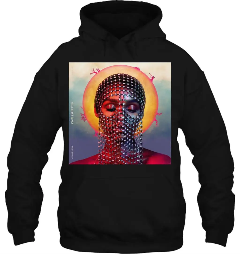 Мужская толстовка 117 02_ Новинка JANELLE MONAE грязный компьютер маленький средний большой или XL женская уличная одежда