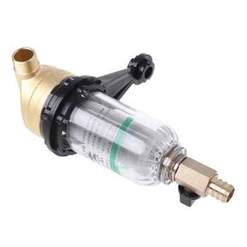 

4 Points Prefilter Stainless Steel Water Filter Purifier Mesh Copper Tap Faucet R9UD