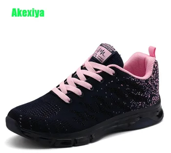 

Akexiya Women Fashion Sneakers Summer Mesh Breathable Casual Shoes Ladies Trainers Vulcanize Outdoor Female Basket Femme Ttenis