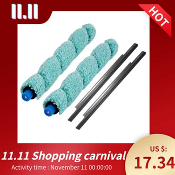 

Accessories Replacement for Ilife W400 Floor Washing Robot Parts - Floor Washing Robotic Cleaner Main Brush & Scraper