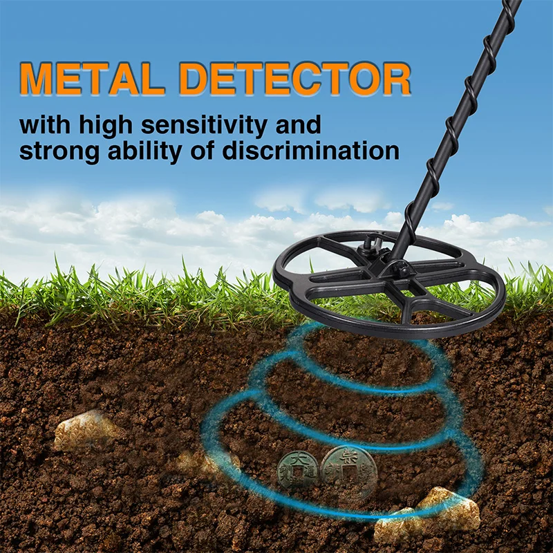 MD 960 Metal Detector Underground Professional Search Finder Gold Detector Treasure Hunter Detecting Pinpointer Waterproof