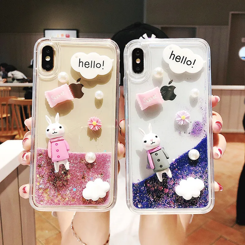 

1Pcs Glitter Liquid Quicksand Cartoon Phone Case For Samsung Galaxy M10 M20 M30 A10 A10E A20 A20E A30 A40 A50 A60 A70 A80 A90
