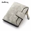 Fashion Lady Letter Wallet Zipper Short Clutch Solid Vintage Matte Women Wallet Fashion Small Female Purse Short Purse ► Photo 1/6