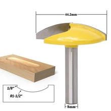 Best Price 1pc 8mm Shank Small Bowl Router Bit - 1/8" Radius Wide For Woodworking Cutting Tool Best Price 1pc 8mm Shank Small Bowl Router Bit - 1/8" Radius Wide For Woodworking Cutting Tool