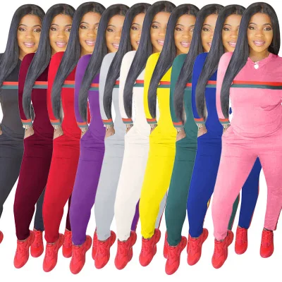 

Big Size Joggers Pants TWO PIECES SET Tracksuits Tracksuits Sweatshirt Tracksuits For Women's Clothing Top Autumn Suits + Pants