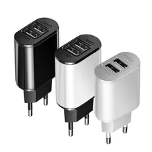 Светодиодный 5V 2A двойной мобильный телефон USB зарядное устройство для IPhone samsung Galaxy Note 9 зарядное устройство для мобильного телефона Зарядка 2 A порты USB настенное зарядное устройство