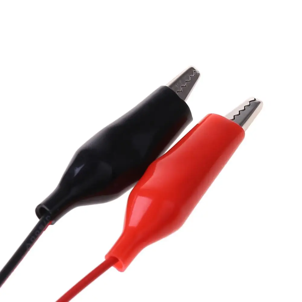 Медные зажимы типа крокодил с проводом Штекерный USB разъем испытательные выводы