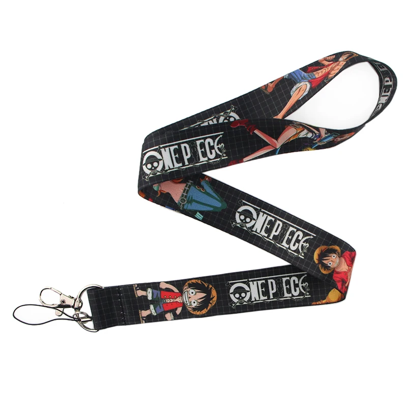CA214 One Piece Lanyards For keychain ID Card Pass Mobile Phone USB Badge Holder Hang Rope