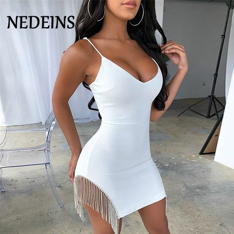 White sexy dresses Clearance