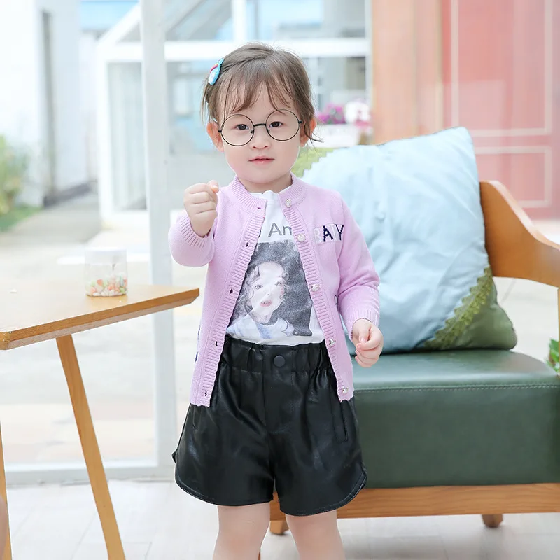 

2019 Autumn And Winter New Style Childrenswear Cute Bunny Pattern Sweater Soft Cotton Yarn Sweater