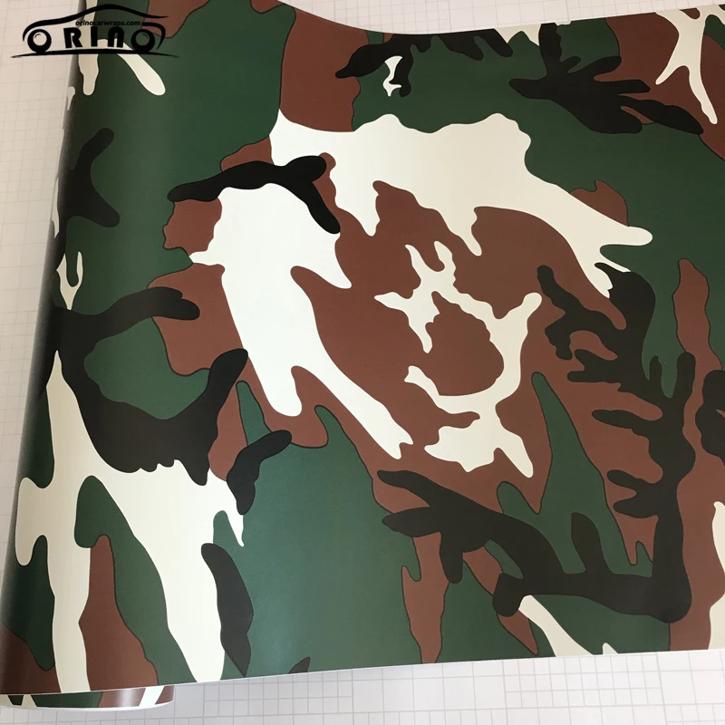 Camouflage Vinyl Film Wrap-28