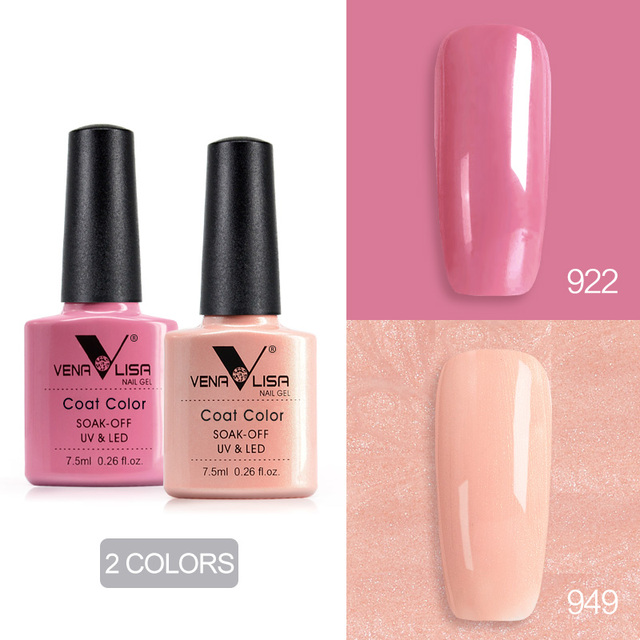 Venalisa Nude Color Gel Base Nowipe Top Coat Soak Off UV LED Gel Nail Polish Cosmetics Nail Art Manicure Nail Varnish