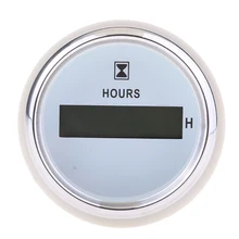 Судовая лодка яхта автомобиль цифровой счетчик часов Калибр Сверхмощный 9-32 в 52 мм 2”