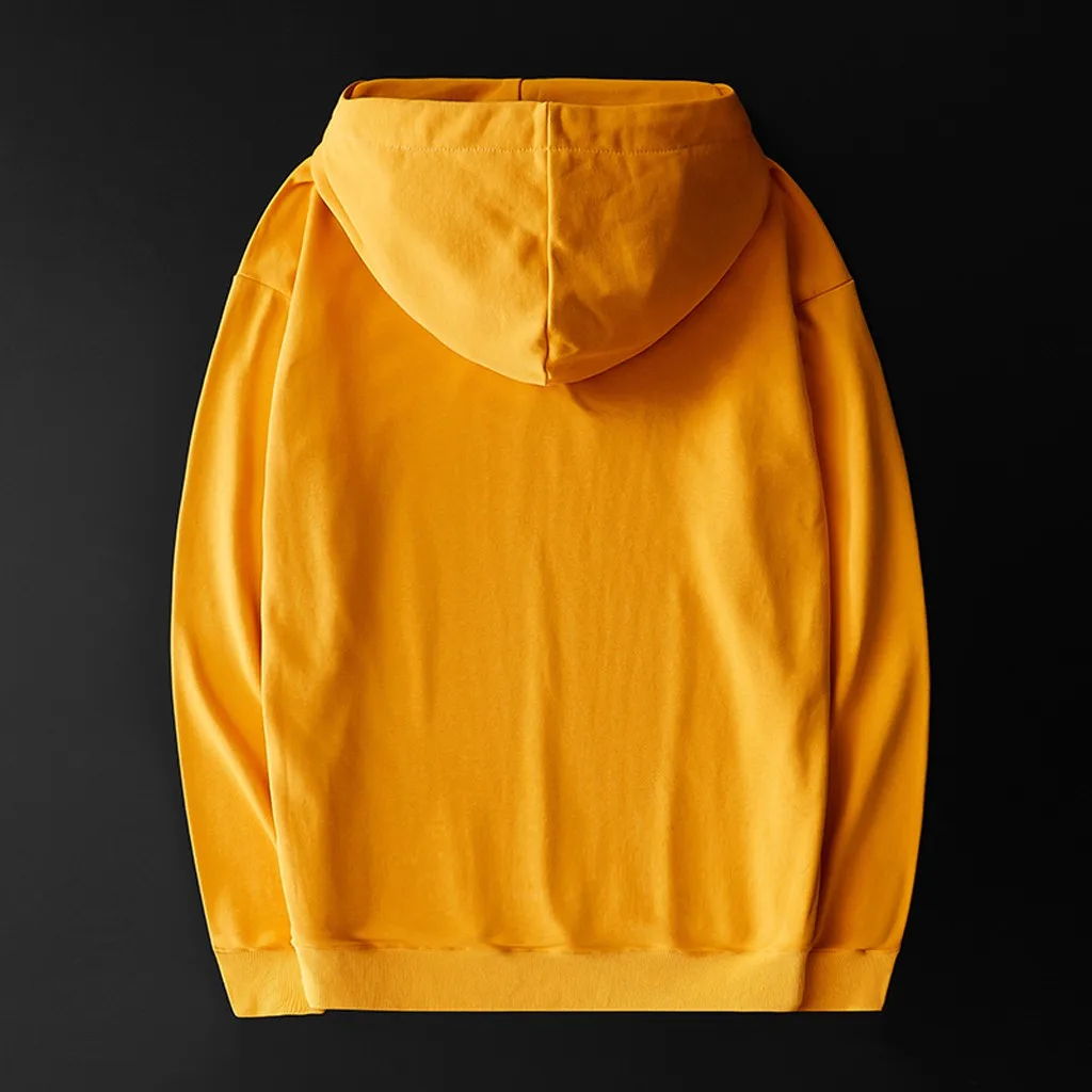 Белые толстовки с капюшоном новый корейский стиль Осень зима Однотонный свитер