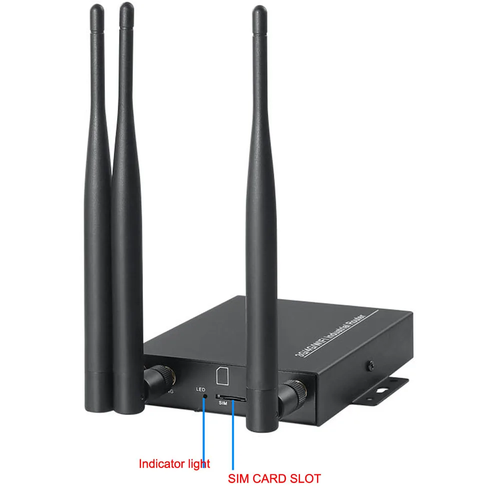 Разблокированный 3G 4G промышленный беспроводной маршрутизатор с 3 5dbi антеннами 3g 4G wifi маршрутизатор для Wi-Fi беспроводной ip-камеры AHD