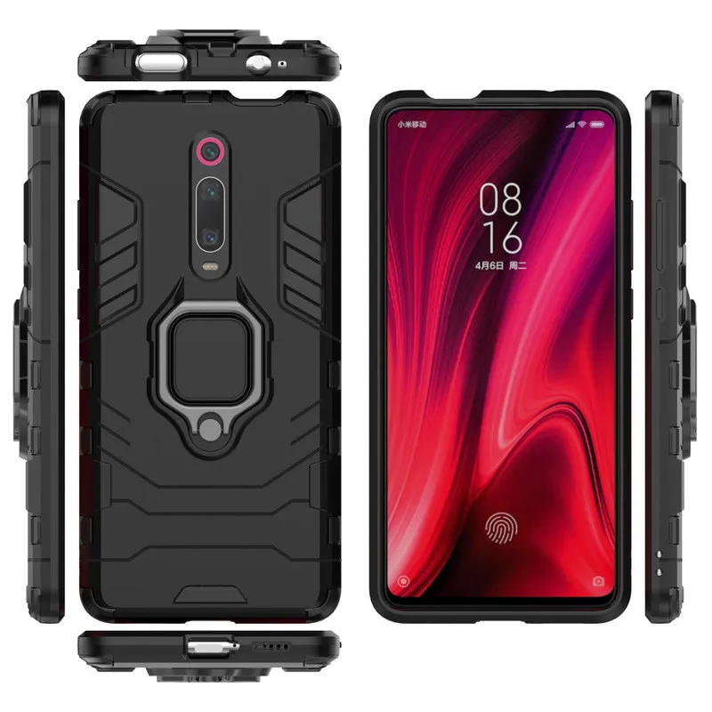 

XiaoMi RedMi K20 Pro Anti-fall shockproof Back Cover For RedMi K20 K20 Pro Mi 9 9T Pro Produst-proof Hard Protective Stand Case