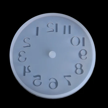 

Arabic Numerals Silicone DIY Jewelry Mold Pendant Watch Clock Shaped Fondant Cake M2EA