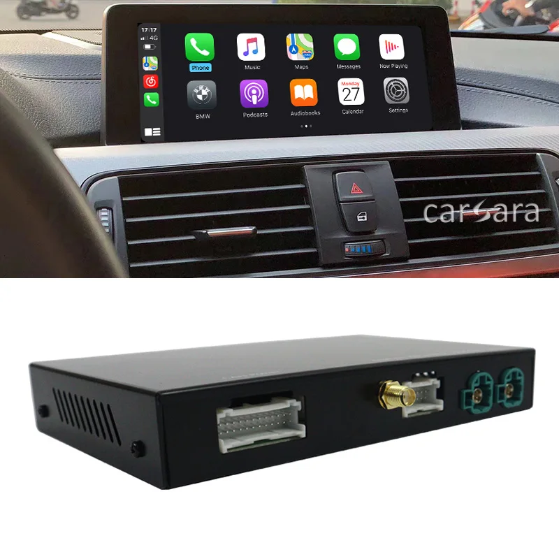 For BMW F20 F30 F10 F11 F07 apple carplay airplay adapter 1 2 3 4 5 6 7 series F01 X1 X3 X4 X5 X6 NBT CIC android auto box