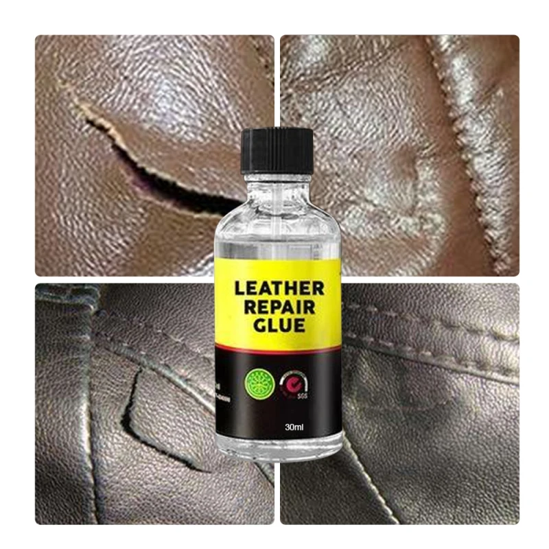 Repair Glue Leather Repair Glue 50/30ml Long-lasting Water-proof Strong Glue Repair Fluid Crafts Car Leather Items