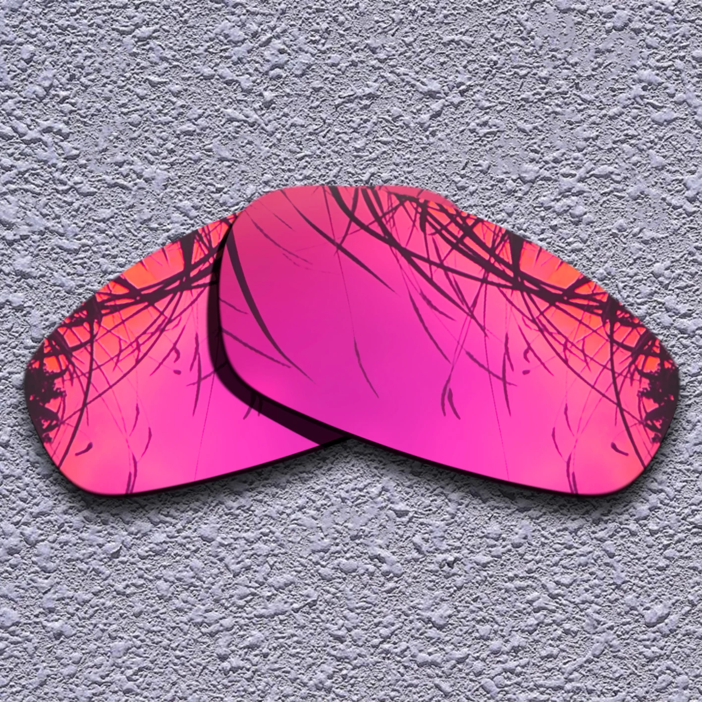 

Фиолетовые красные поляризованные Сменные линзы для разрезанных фотографий