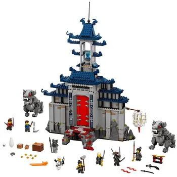 

Ninja series The Temple of The Ultimate Ultimate Weapon Model Building Blocks set Compatible 70617 Toys for children