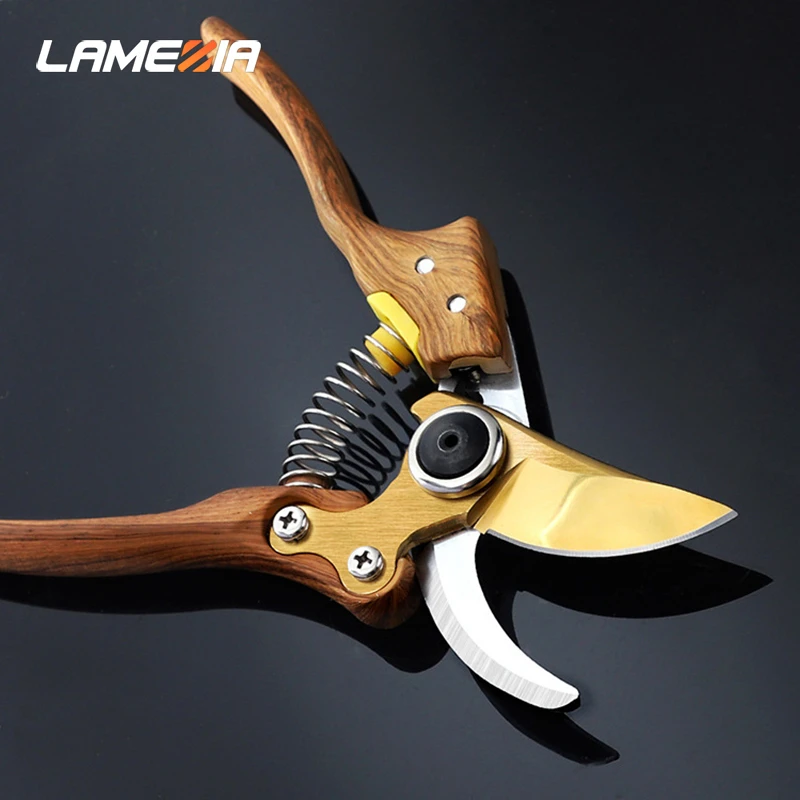 

LAMEZIA SK5 Steel Professional Garden Scissors Labor-saving Pruning Clippers Multifunctional Tree Branch Shears