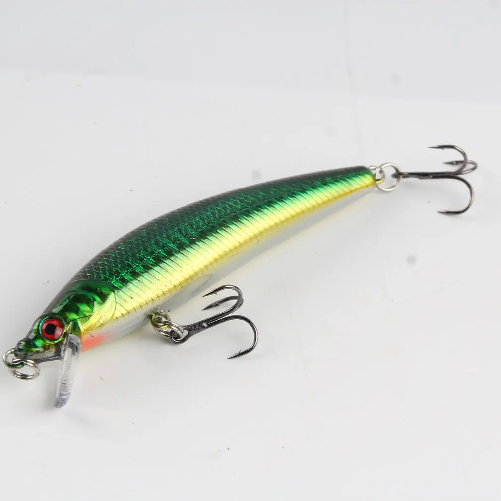 

Venta caliente encantador señuelo simulación pesca biónica duro aritifial Wobblers señuelos de colores dibujo patrón de pesca cebo biónico