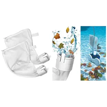 

2pcs All Purpose Bags Pool Cleaner Suction Machine Cleaner Zipper Filter Bag Replacement For Polaris 360 And 380 Cleaner