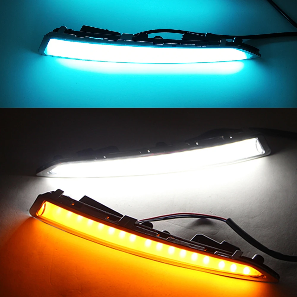 Cscsnl 1pair For Ford Kuga Escape 2014 2015 2016 2017 Led Daytime