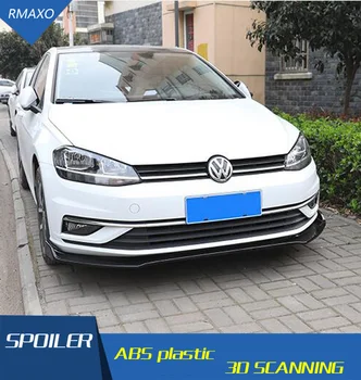 

For Volkswagen Golf 7.5 Body kit spoiler 2016-2018 For Golf ABS Rear lip rear spoiler front Bumper Diffuser Bumpers Protector