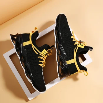 

2020 New Profession Running Shoes for Men Damping Blade Cushioning Sport Shoes Fast Run Shoes Athletic Sneakers Zapatillas