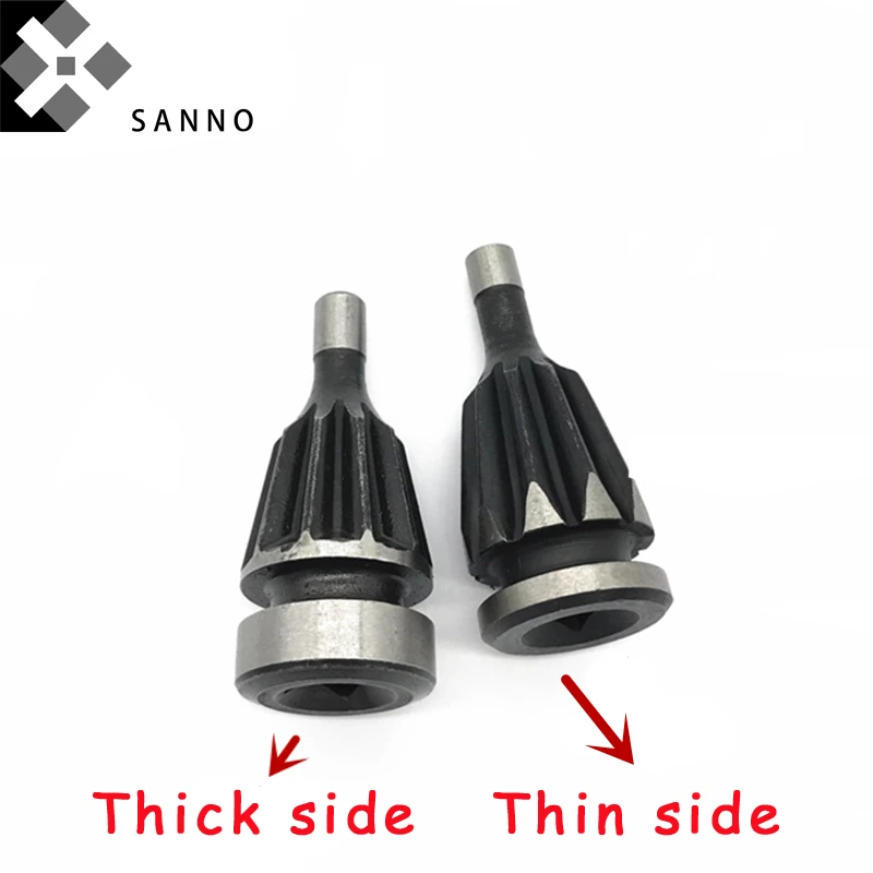 6pcs Bevel gear chuck 80 100 125 130 160 200 250 320 380 400 unbrella type lathe machine chuck parts for 3 jaw chuck K11 series (3)