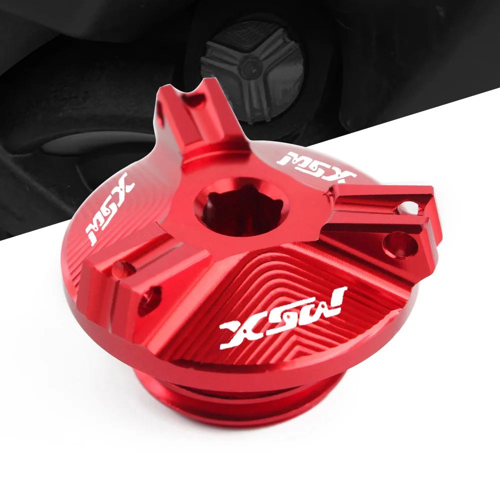 

For Honda MSX125 Grom MSX 125 2013-2020 2019 2018 Motorcycle CNC Aluminum Oil Filler Cap Cover