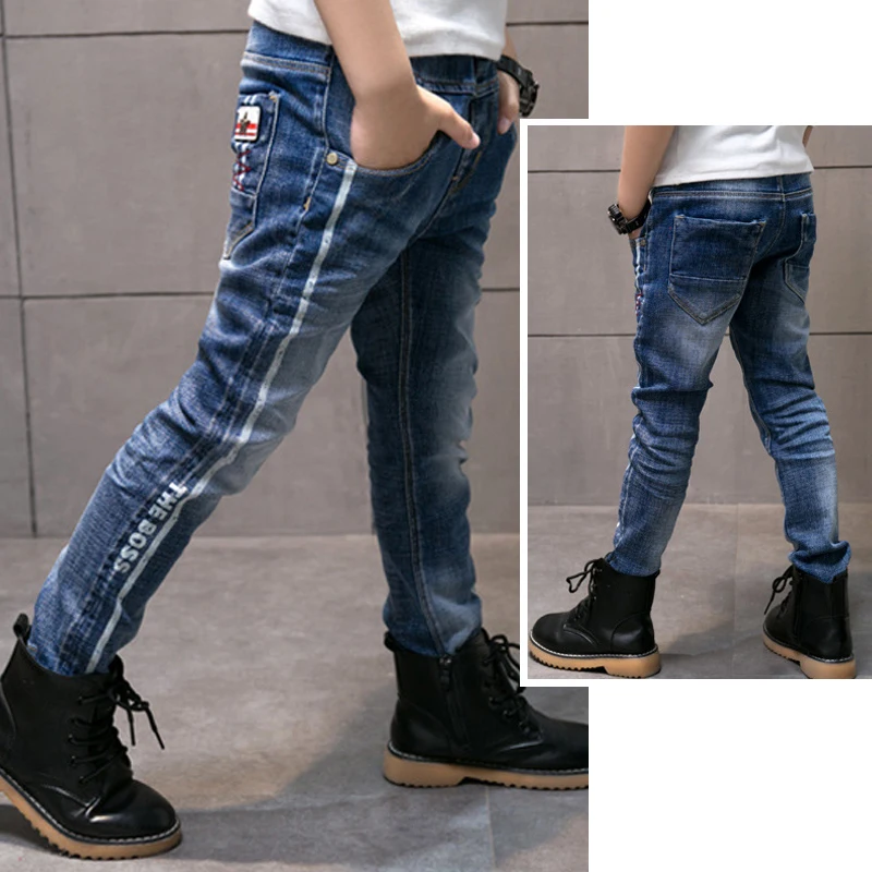Kids Boys Jeans Denim Trousers 4-13 Years kids pants boys jeans