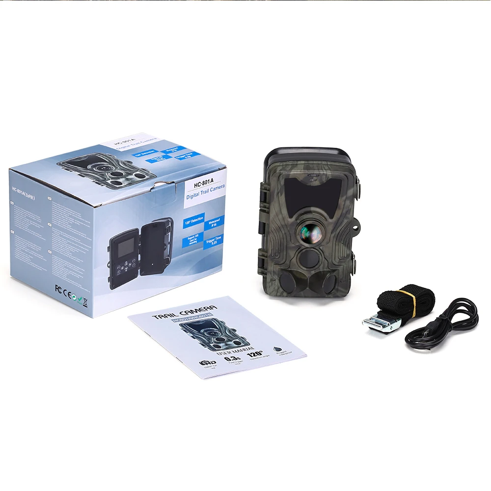 Outdoor 20MP HD Trail Hunting Camera Wildlife Night Vision Wireless Surveillance Trap Game Waterproof Cam hunting trail camera trail camera