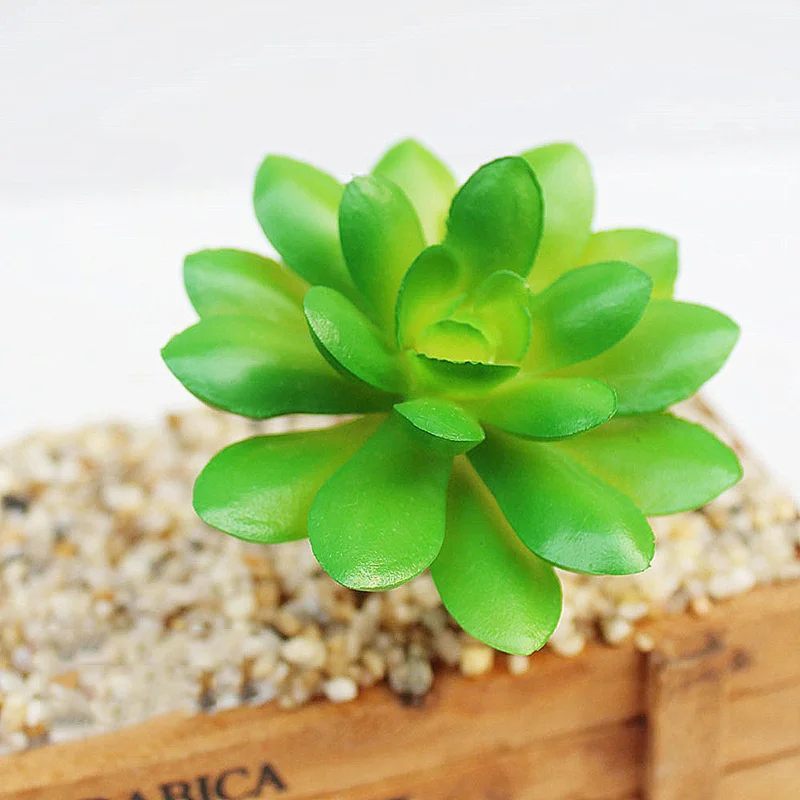 6 шт./компл. Unpotted Искусственные суккуленты Ассорти искусственный украшения из растений "сделай сам"