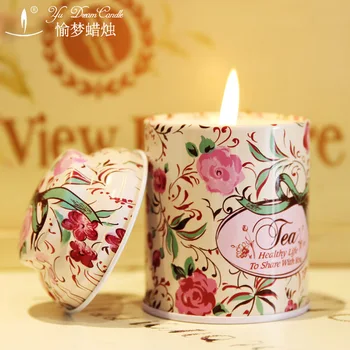 

Aromatherapy Lavender Candle Soy Pillar Smokeless Scented Candles Christmas Candles Candles Home Decoration Cup-shaped HH50LZ