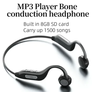 

Original Bluetooth 5.0 Headphones Latest Bone Conduction Headset Built-in 8g Memory Card Ipx67 Hd Mic Sports Earphones New
