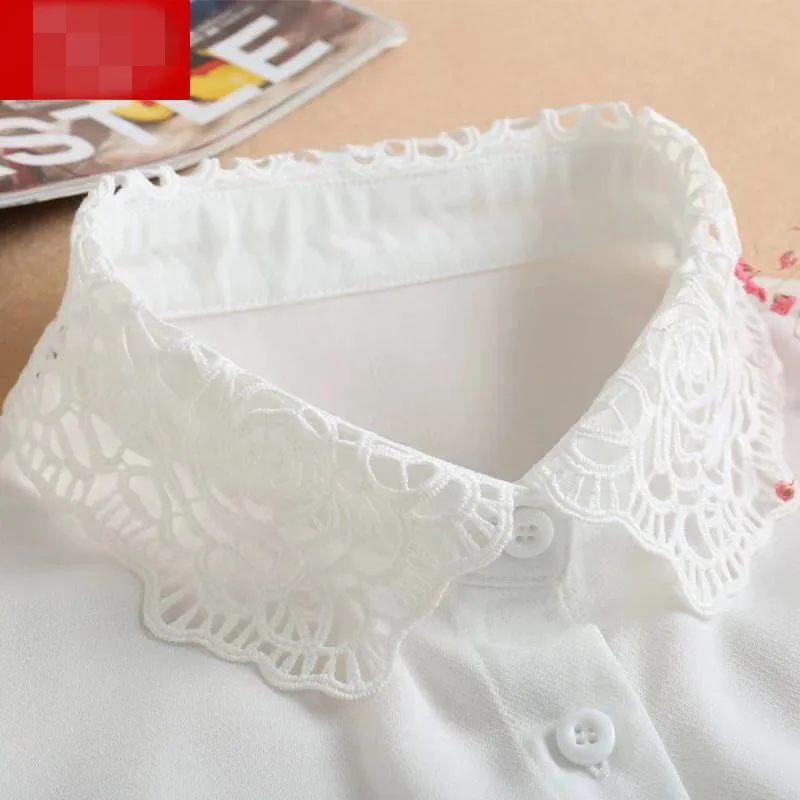 Clothing Accessories Women Detachable Fake Collar False Blouse Collar Half Shirt Lapel
