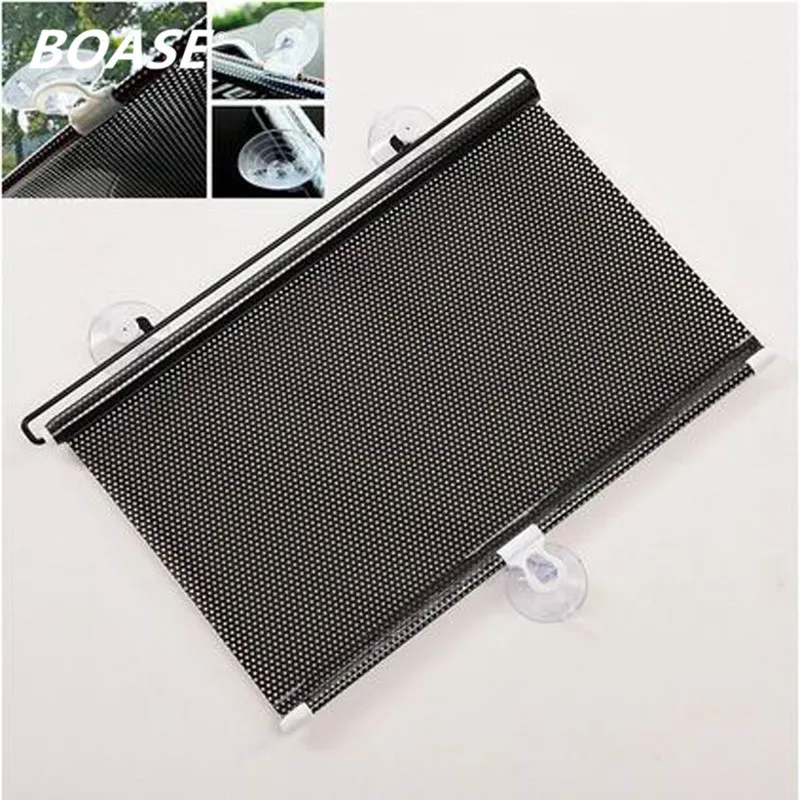 Auto Versenkbare Sonnenschirm Sonnenschutz Seite Fenster Windschutzscheibe  Vorhang Roller Roll Up UV-schutzhülle Universal-Folding Sonnenblende Blatt  - AliExpress