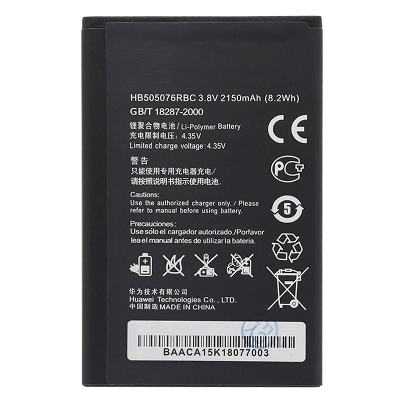 Оригинальный литий-ионный аккумулятор antirr HB505076RBC для телефона Huawei G606 G610 G610S G700 G710