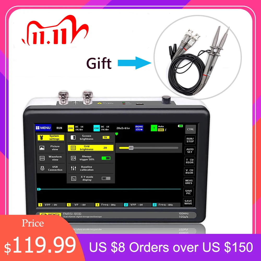 Oscilloscope ADS1013D