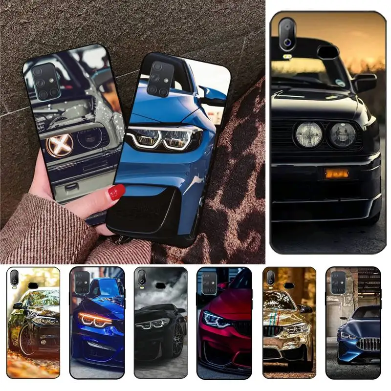 Luxury Sports Car design-BMW Phone Cases For Samsung Galaxy A21S A01 A11 A31 A81 A10 A20E A30 A40 A50 A70 A80 A71 A51 5G | Мобильные