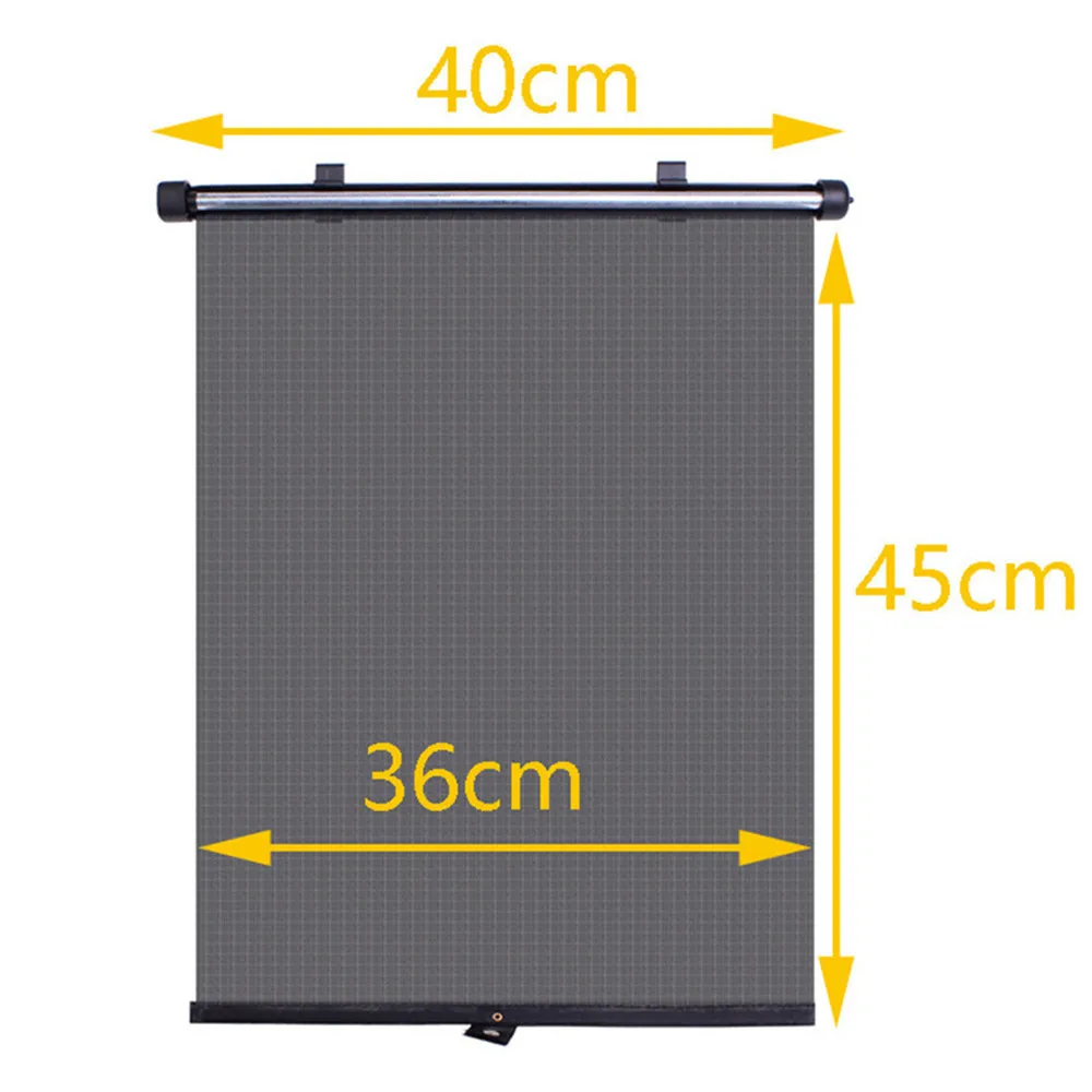 2Pcs 40x45cm Car Window Sun Shade Rear Side Windows Kids Baby Uv Protected Cars Sun Shades Car Rear Side Window Visor Shade