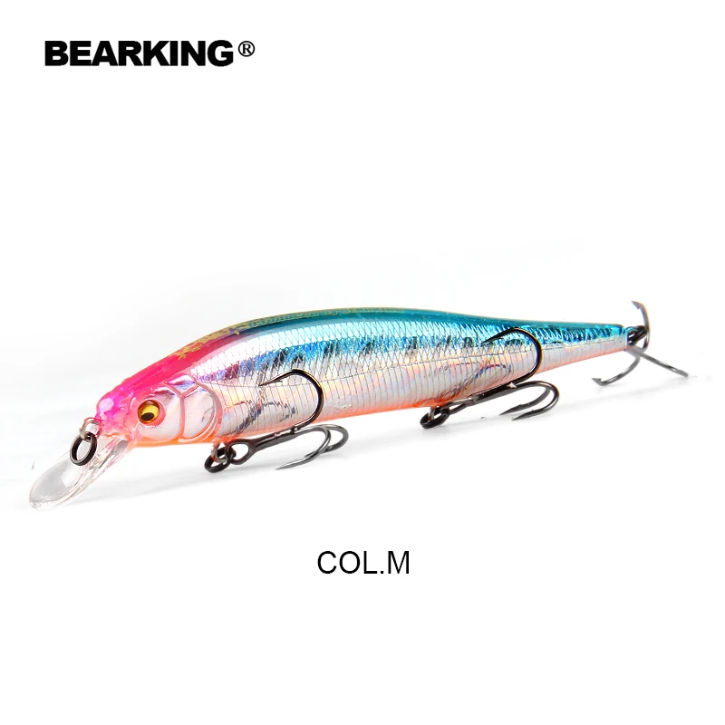 BEARKING 11,5 см 15 г Горячие рыболовные приманки, разные цвета, гольян кривошипная Вольфрамовая весовая система воблер модель кривошипная приманка - Цвет: M